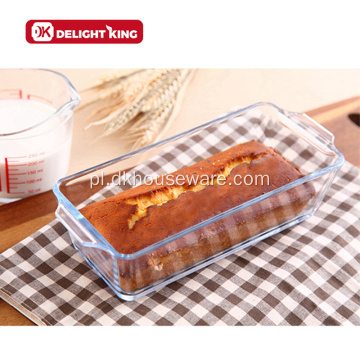 Bezpieczne naczynie do pieczenia w piekarniku Szklane patelnie do chleba